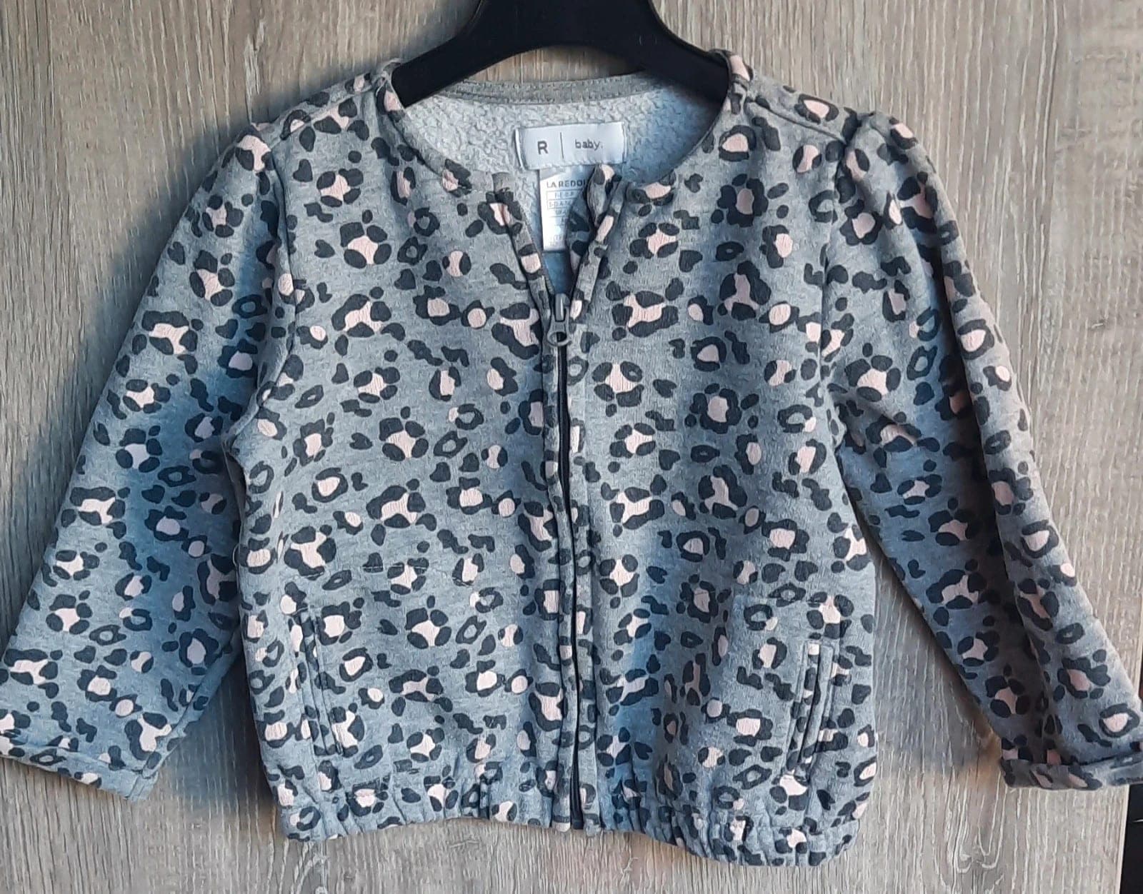 La Redoute vestje luipaardprint 80 cm