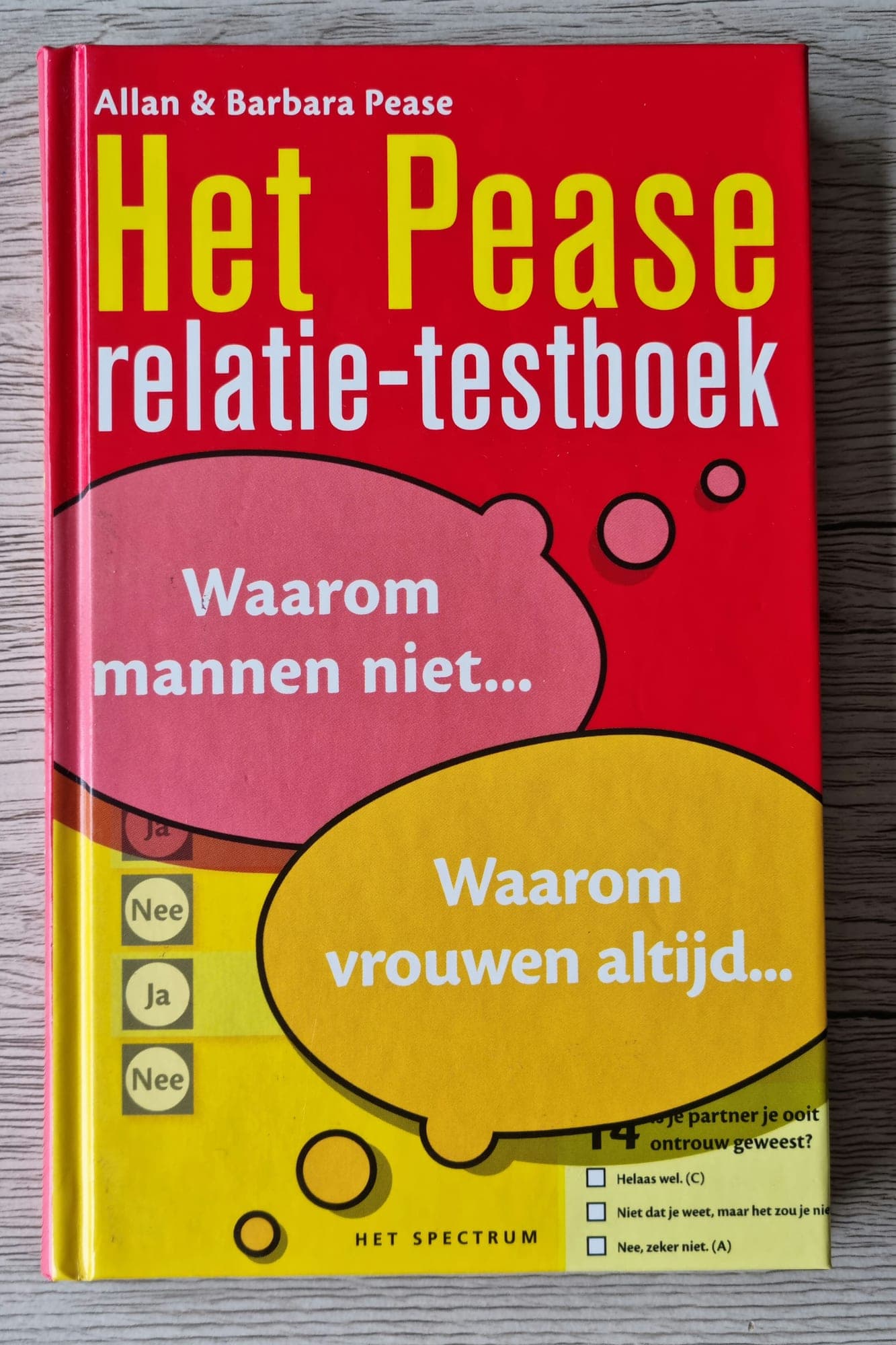 Het Pease relatie-testboek - Allan & Barbara Pease