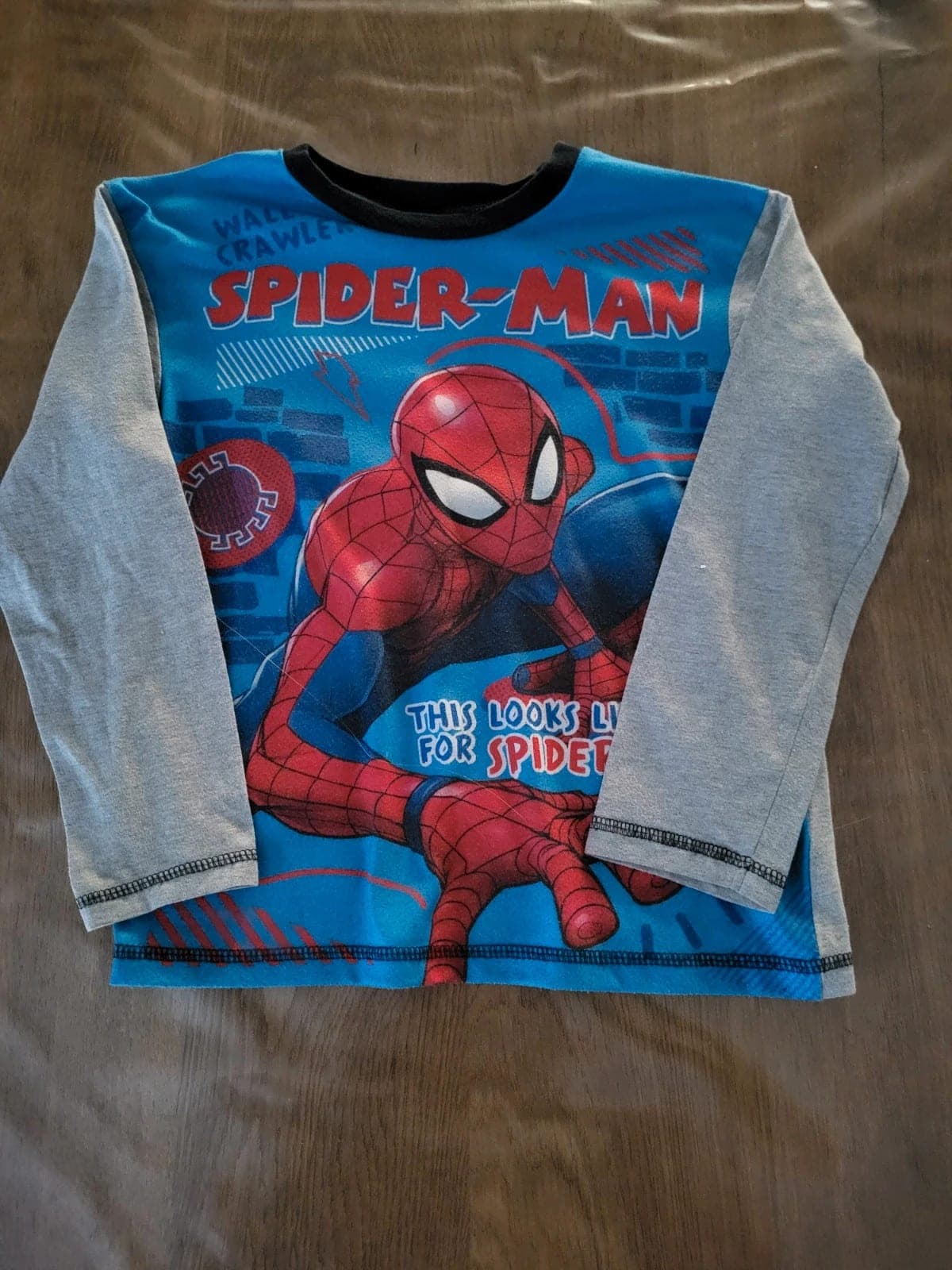 Marvel Spider-Man longsleeve – maat 128 – zeer goede staat