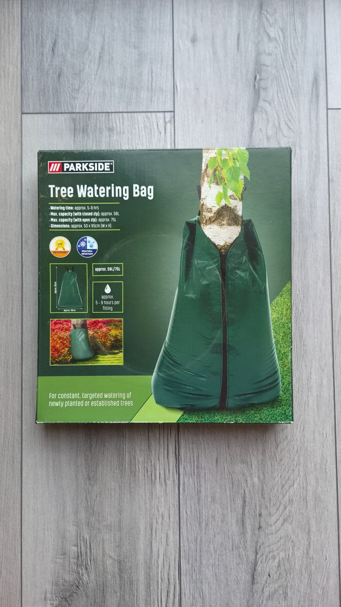 Sac d'arrosage pour arbre