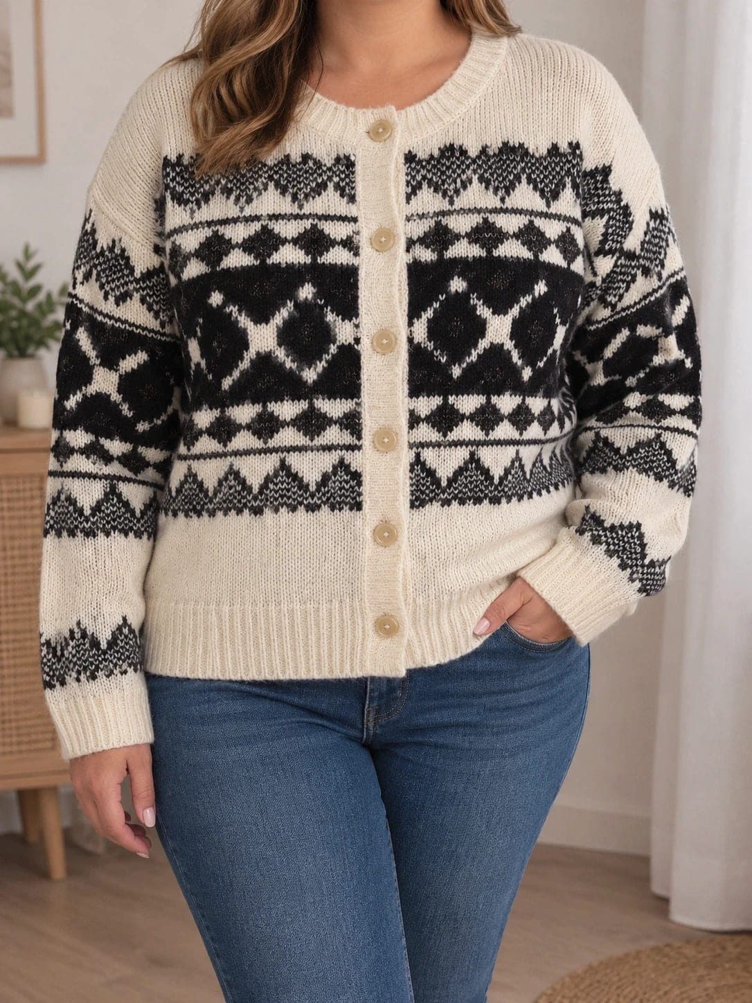 Omkeerbare gilet/trui jacquard Scotch & Soda - Nieuw met label - Maat M