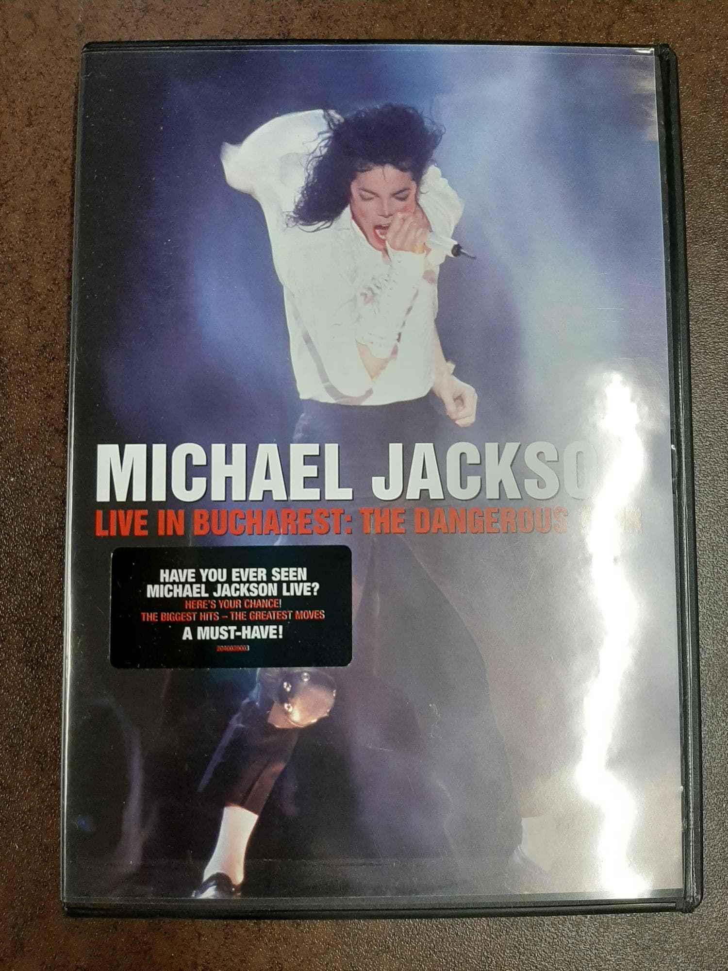 Michael Jackson Live in Bucharest: The Dangerous Tour DVD