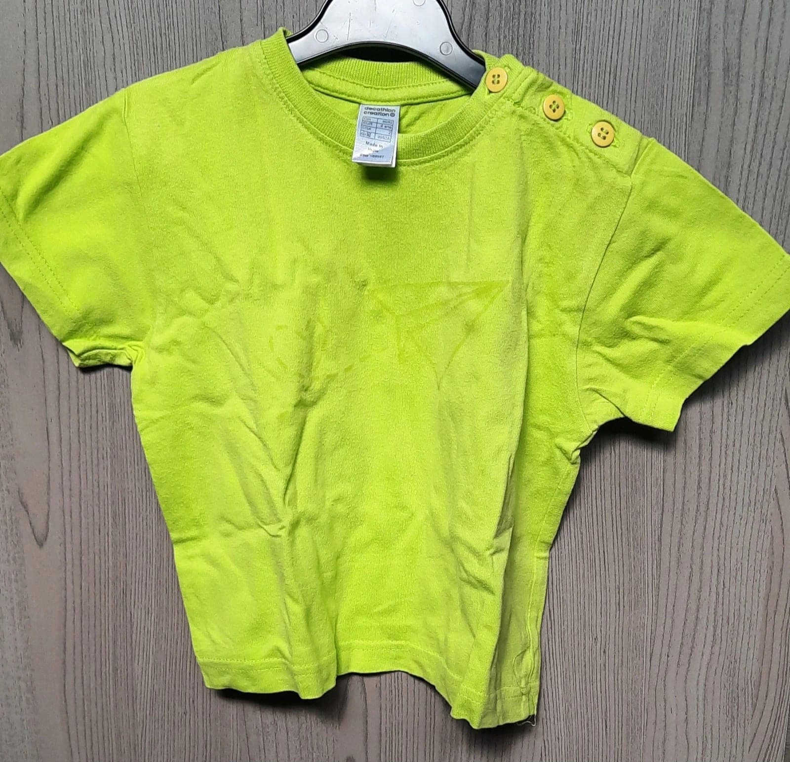 Decathlon t-shirt jongens met vliegtuigprint