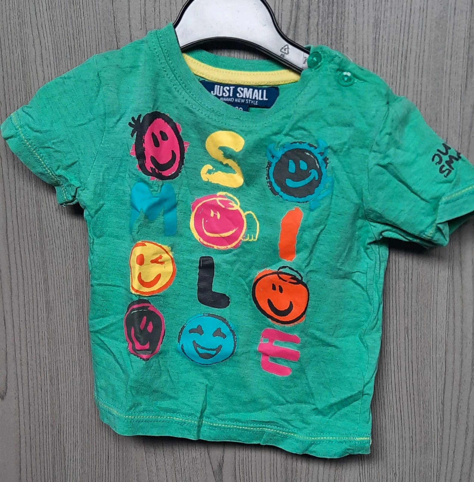 Just small T-shirt maat 68 cm (6-9 maanden)