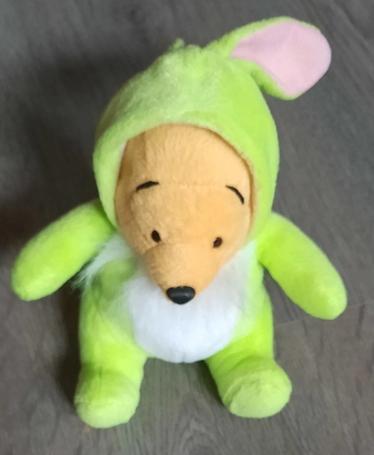 Disney Winnie The Pooh knuffel verkleed als konijn