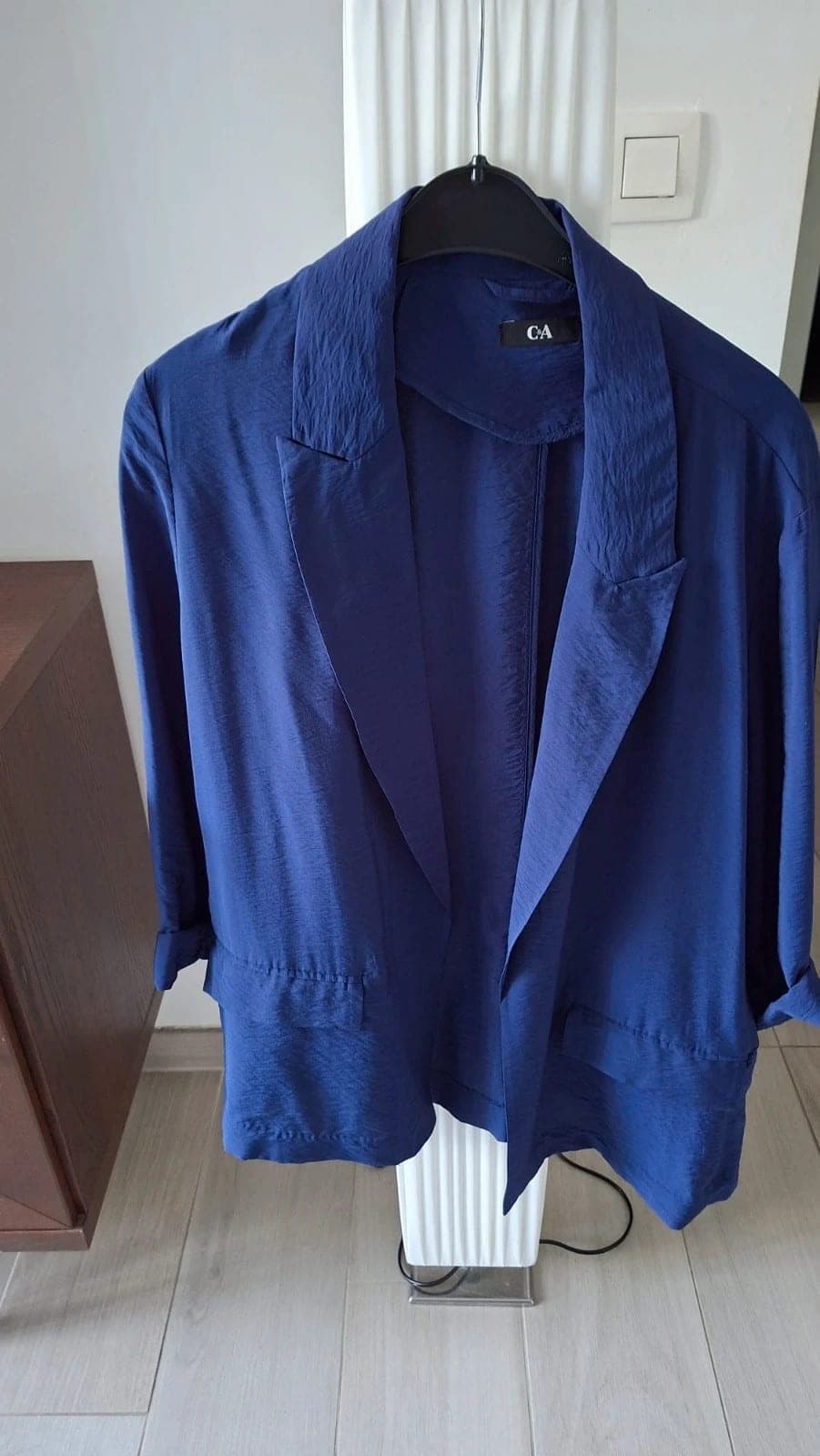 Mooie marineblauw blazer van C&A - maat L/40
