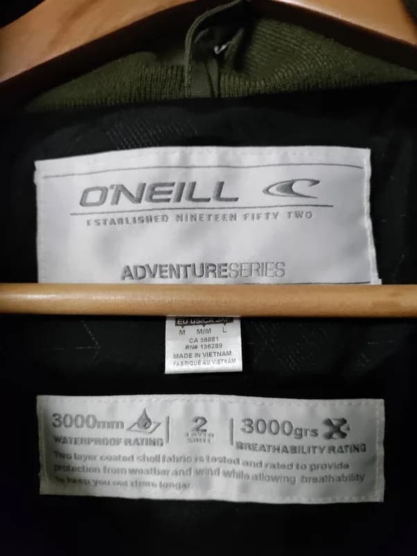 O'Neill Adventure Series winterjas kaki maat M